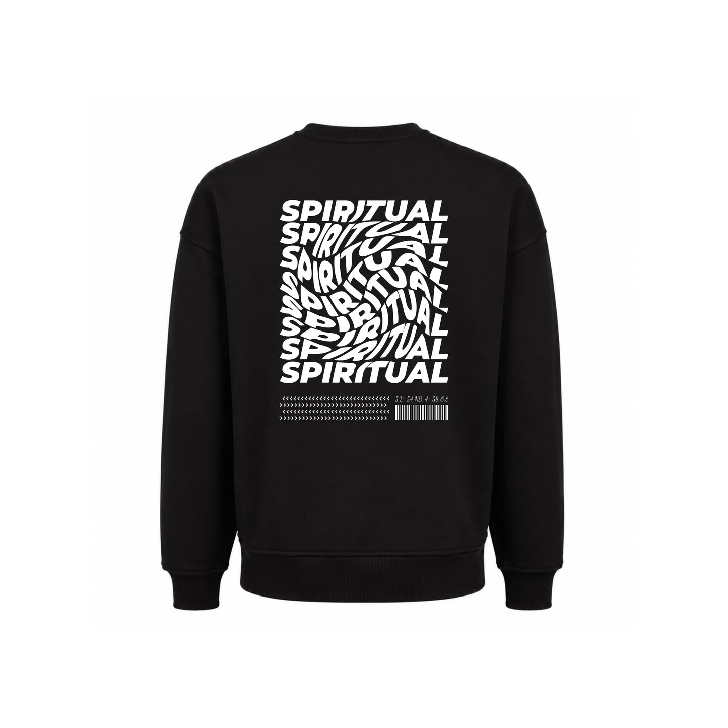Basic Oversized Sweater Zwart