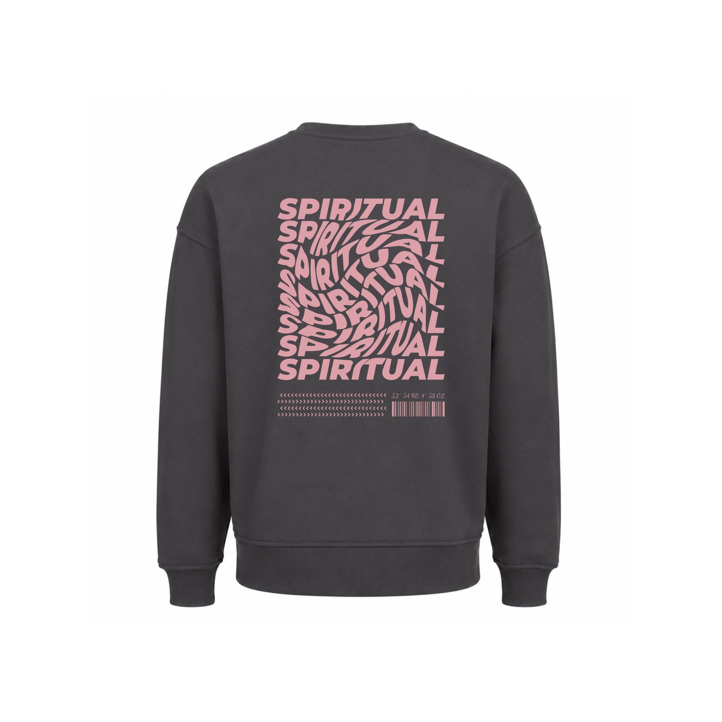 Basic Oversized Sweater Dark grey