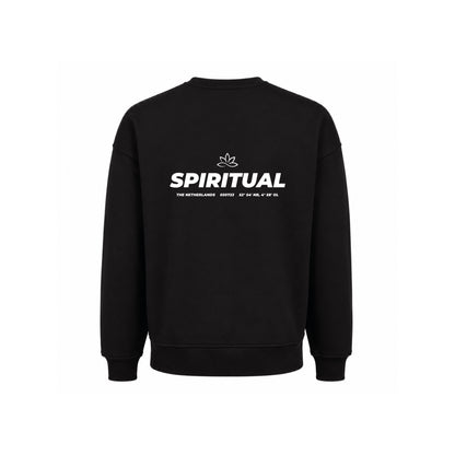 Basic Oversized Sweater Zwart