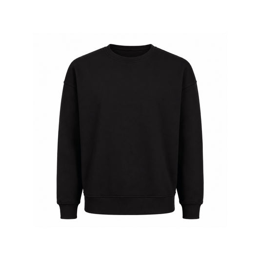 Basic Oversized Sweater Zwart