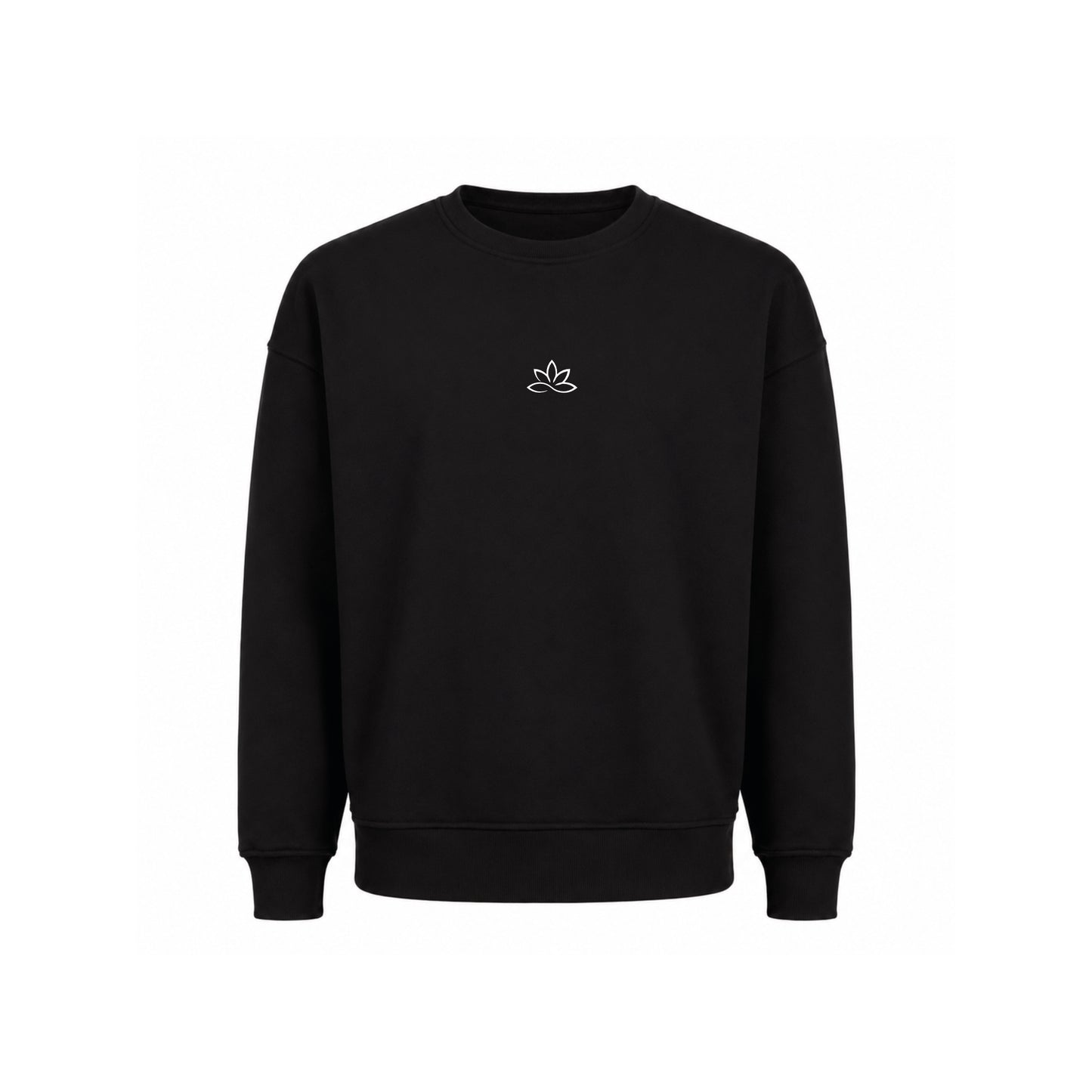 Basic Oversized Sweater Zwart