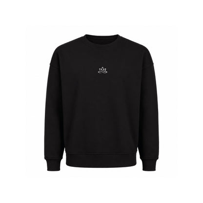 Basic Oversized Sweater Zwart