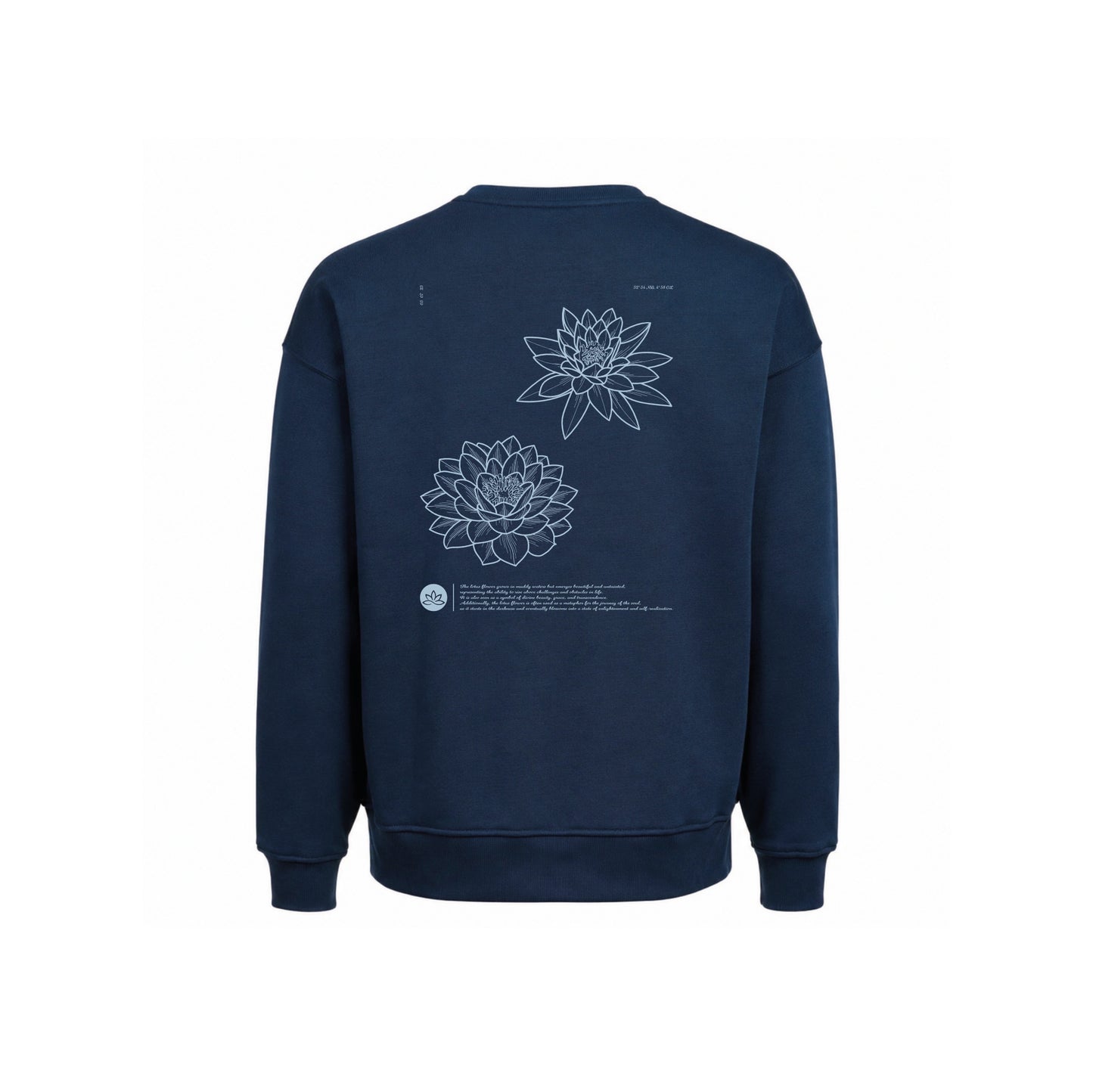 Basic Oversized Sweater Navy