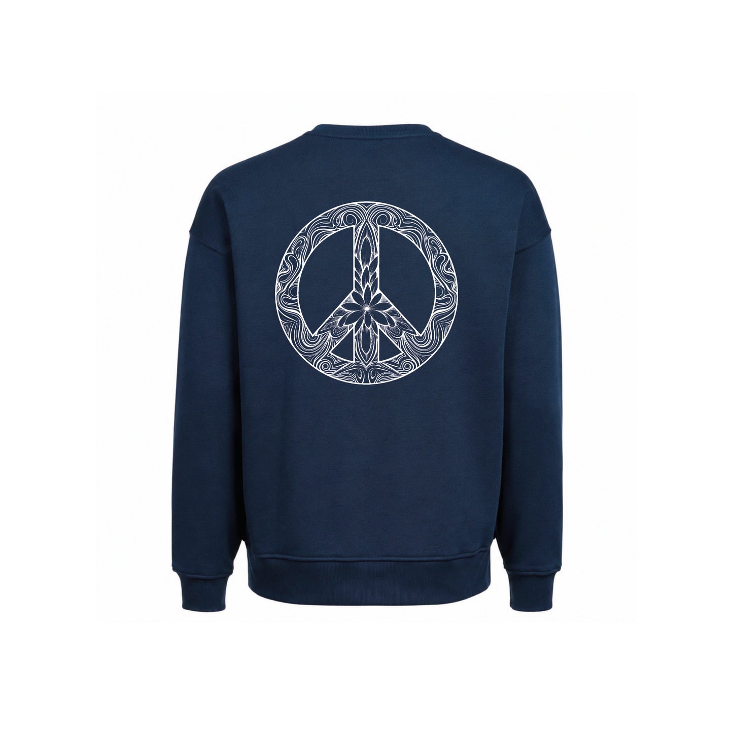 Basic Oversized Sweater Navy