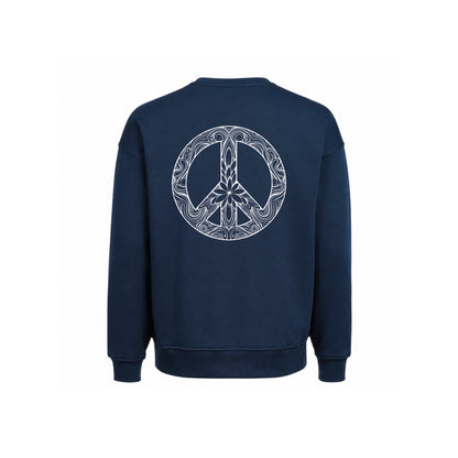 Basic Oversized Sweater Navy