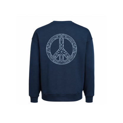 Basic Oversized Sweater Navy