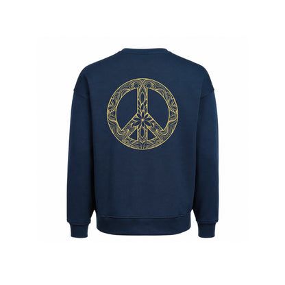 Basic Oversized Sweater Navy