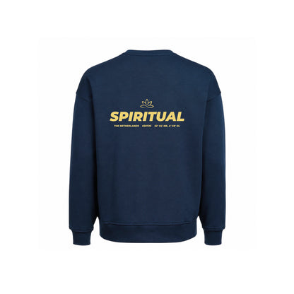 Basic Oversized Sweater Navy