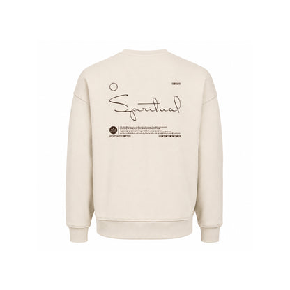 Basic Oversized Sweater Ecru