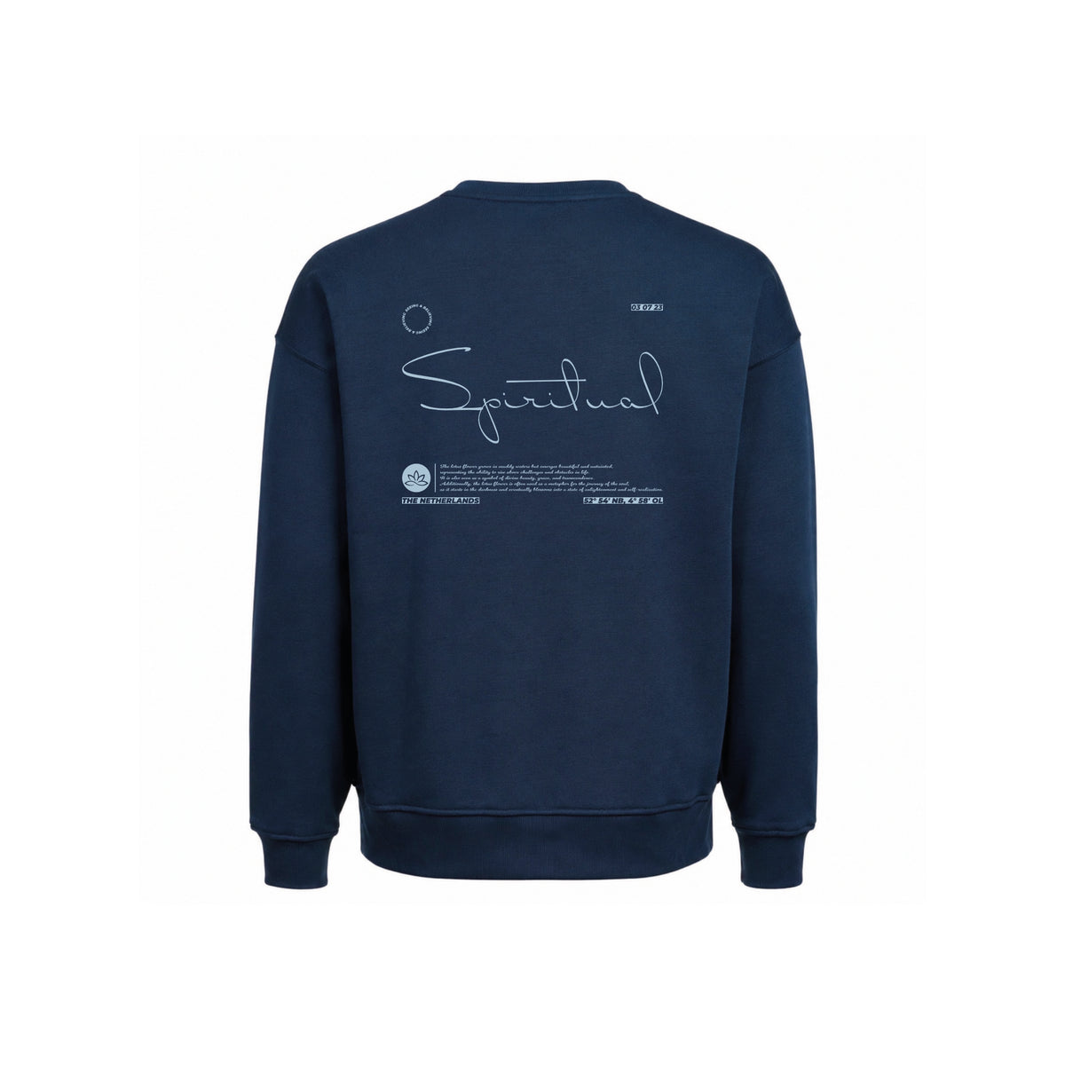 Basic Oversized Sweater Navy