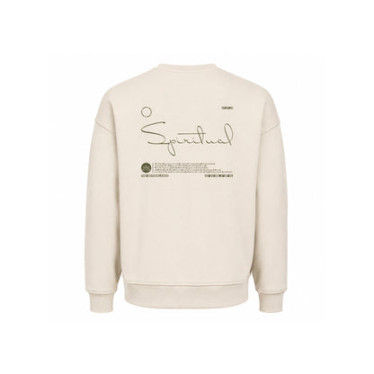 Basic Oversized Sweater Ecru