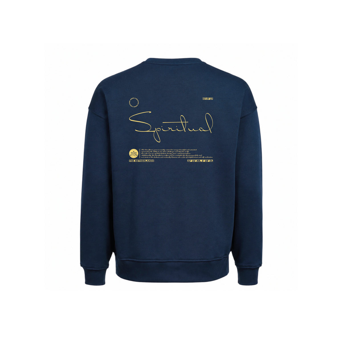Basic Oversized Sweater Navy