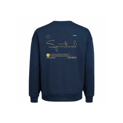 Basic Oversized Sweater Navy