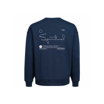 Basic Oversized Sweater Navy