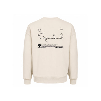Basic Oversized Sweater Ecru