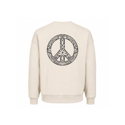 Basic Oversized Sweater Ecru