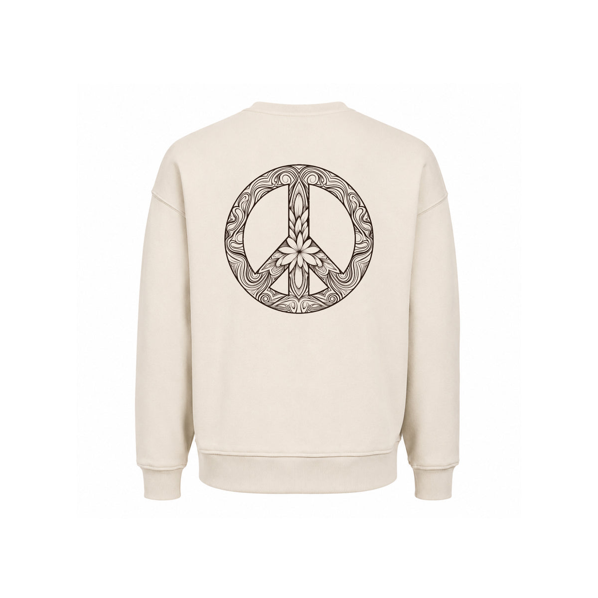 Basic Oversized Sweater Ecru