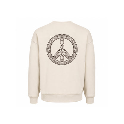 Basic Oversized Sweater Ecru