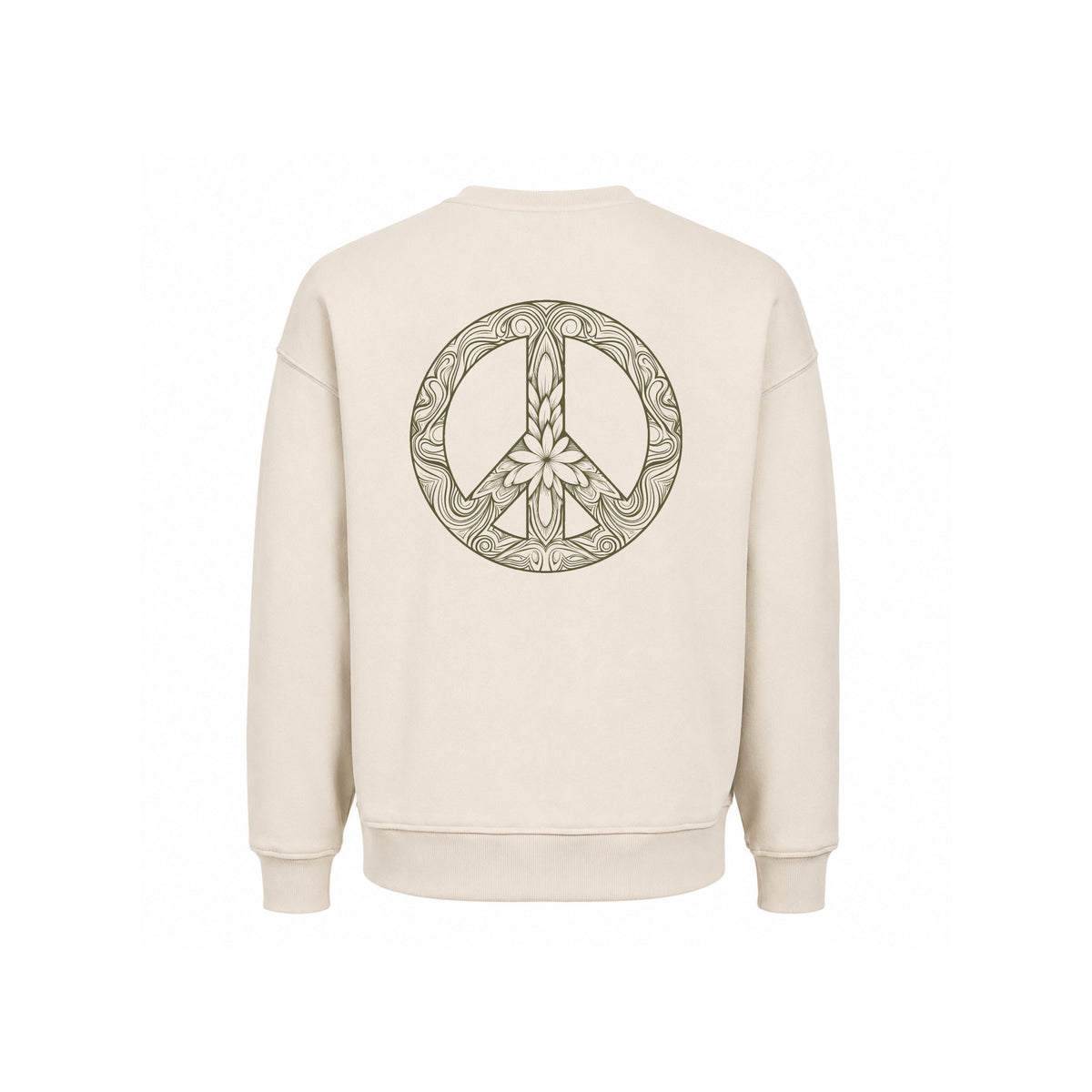 Basic Oversized Sweater Ecru