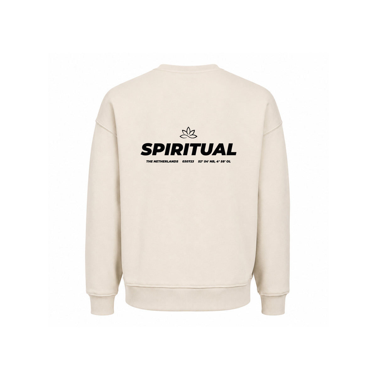 Basic Oversized Sweater Ecru