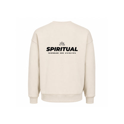 Basic Oversized Sweater Ecru