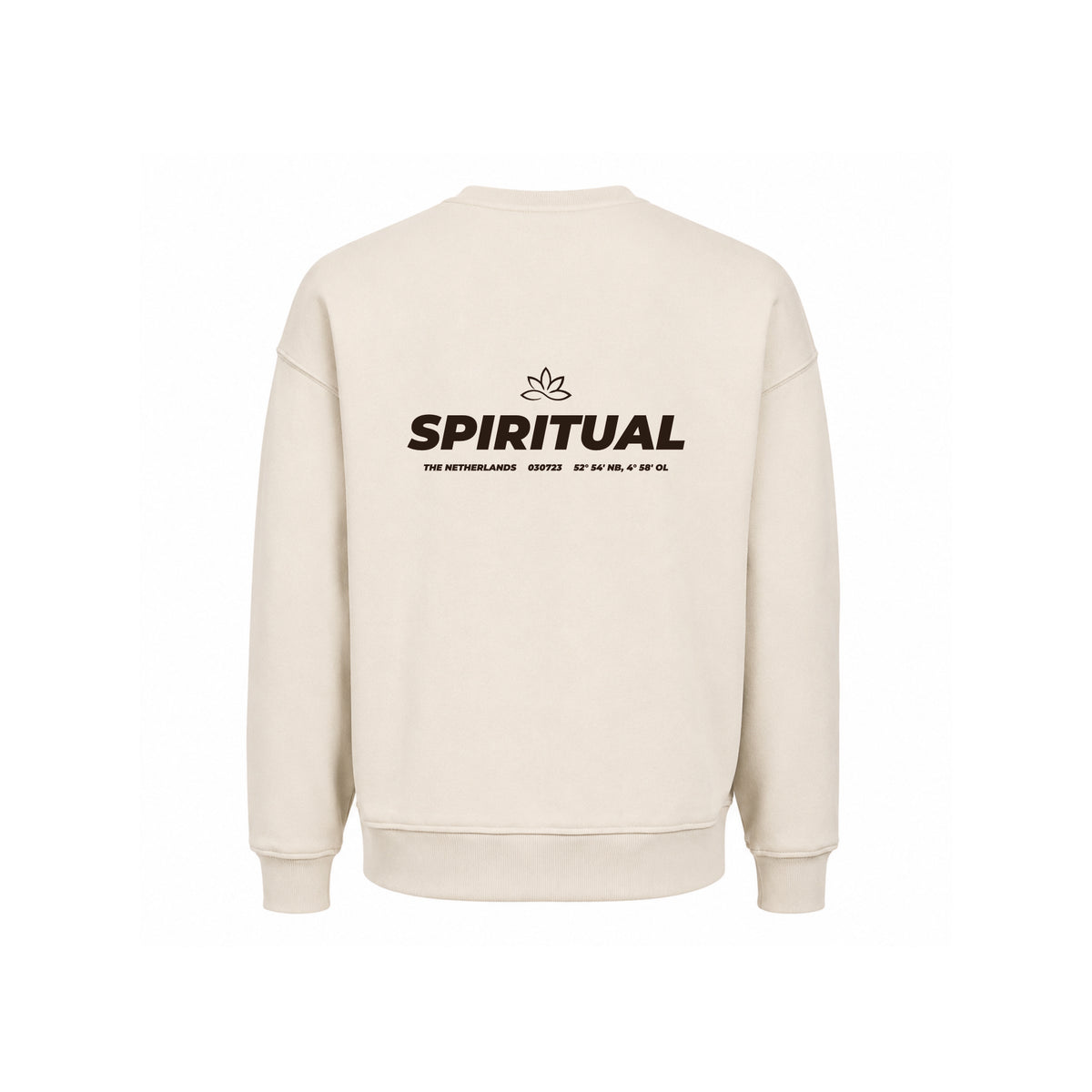 Basic Oversized Sweater Ecru