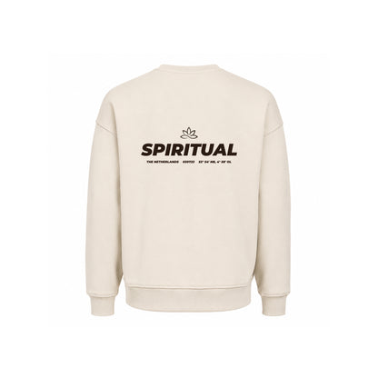 Basic Oversized Sweater Ecru