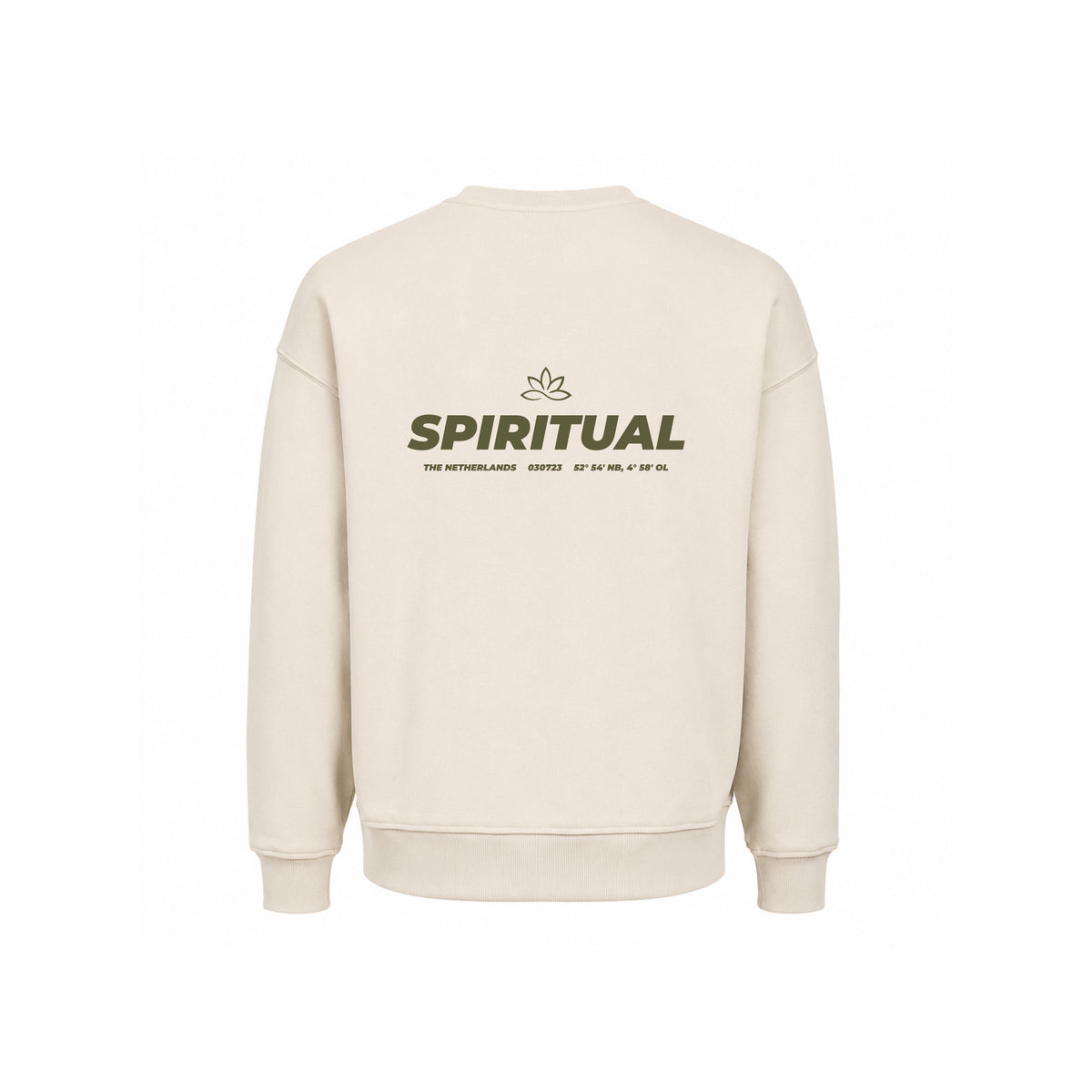 Basic Oversized Sweater Ecru