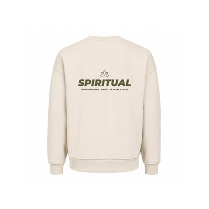 Basic Oversized Sweater Ecru