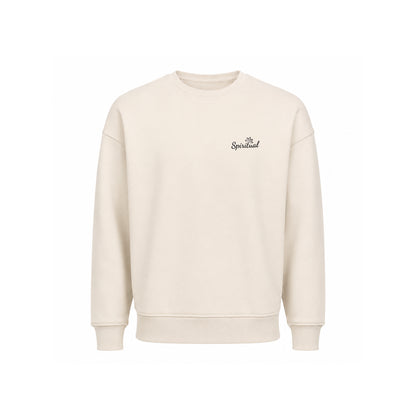Basic Oversized Sweater Ecru