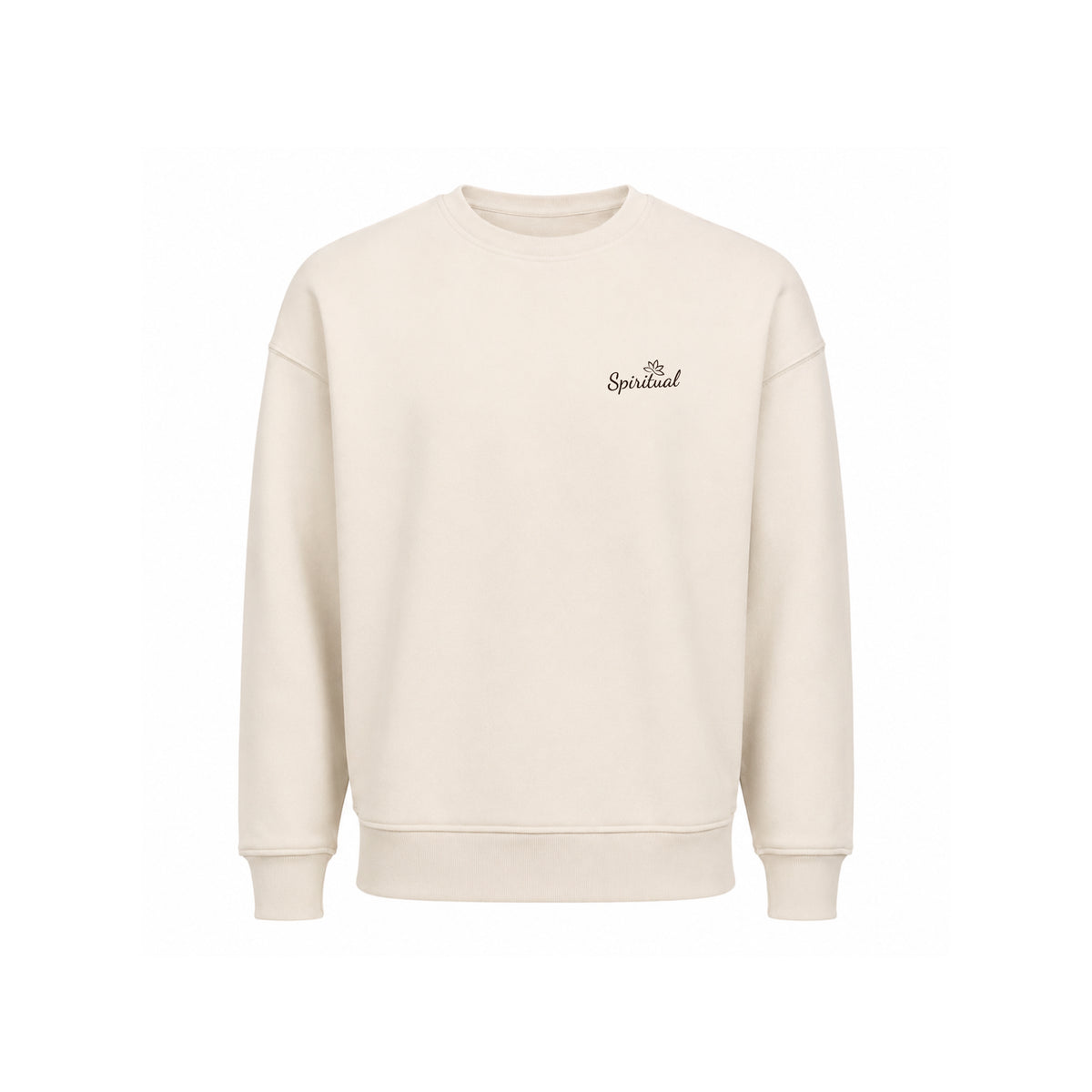 Basic Oversized Sweater Ecru