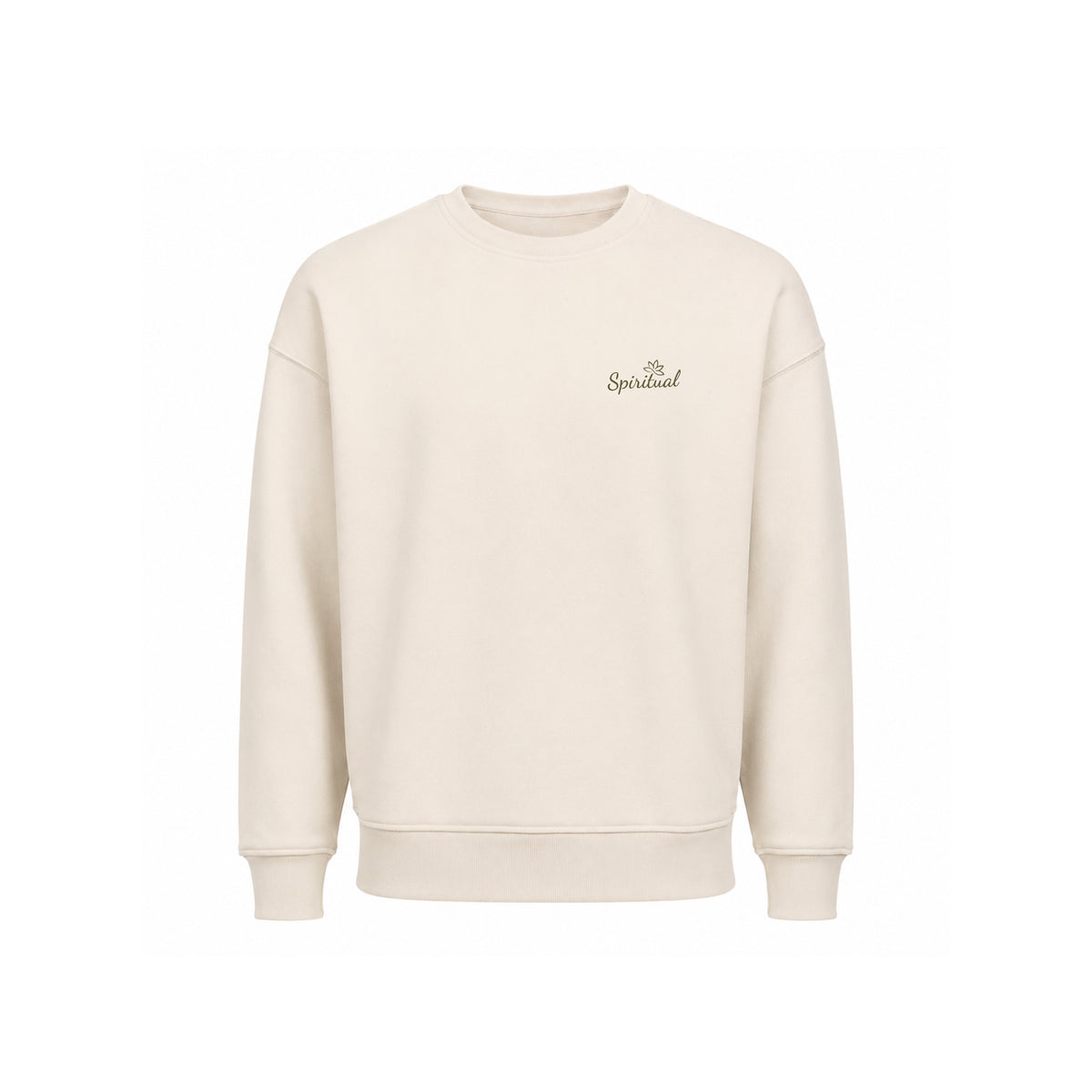 Basic Oversized Sweater Ecru