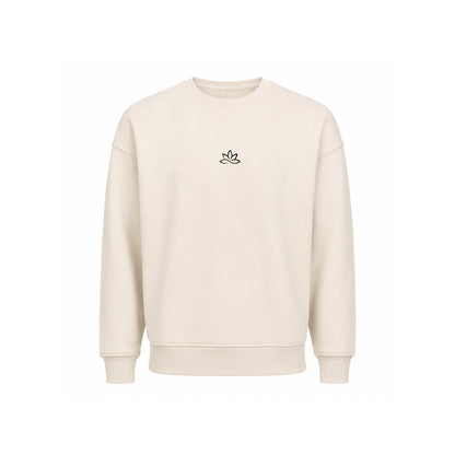 Basic Oversized Sweater Ecru