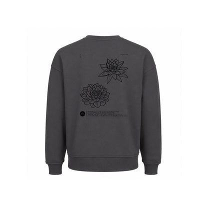 Basic Oversized Sweater Dark grey