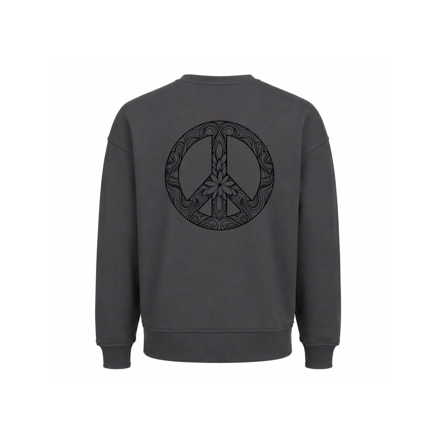 Basic Oversized Sweater Dark grey