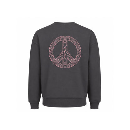 Basic Oversized Sweater Dark grey