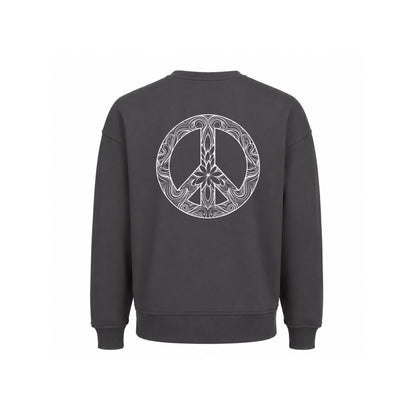 Basic Oversized Sweater Dark grey
