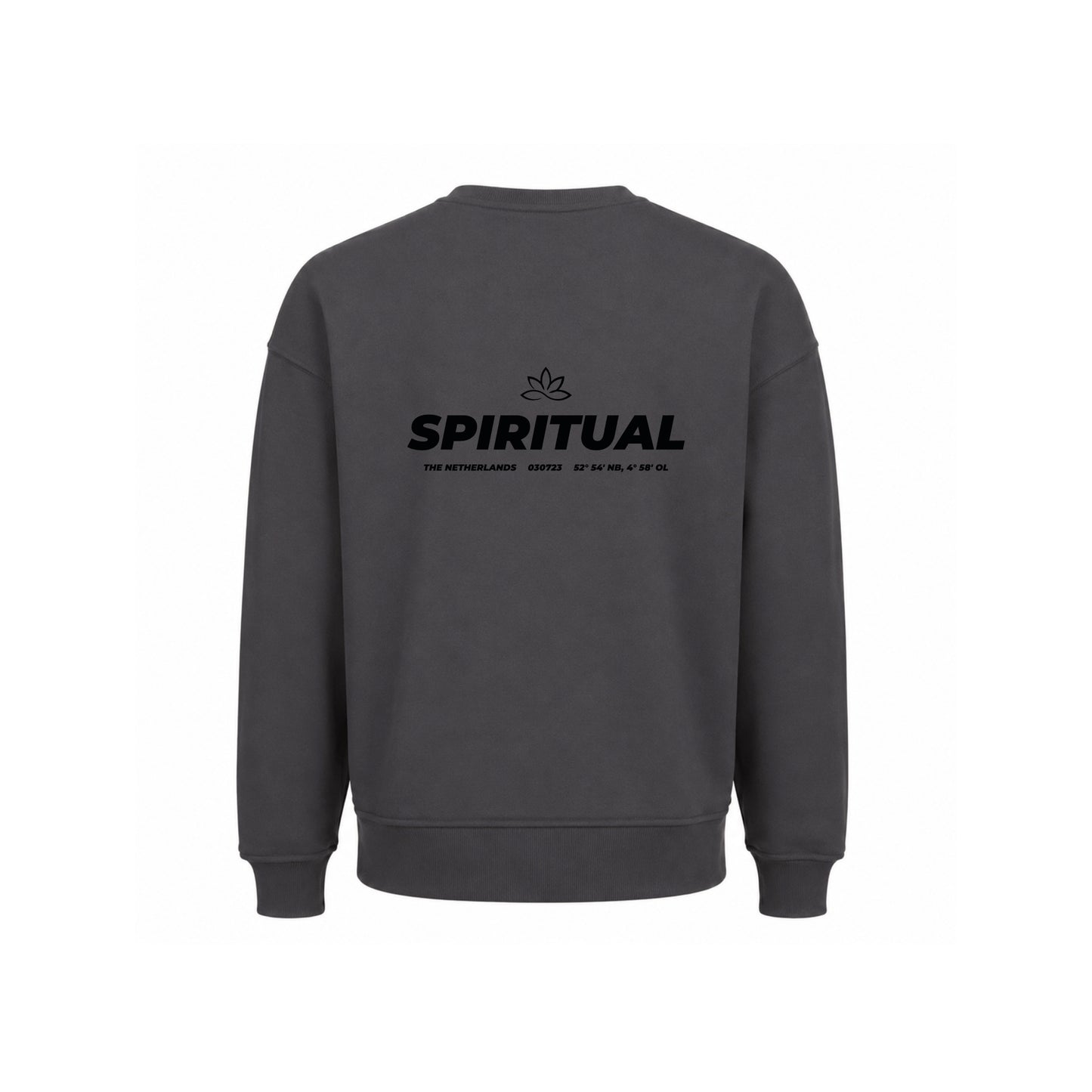 Basic Oversized Sweater Dark grey