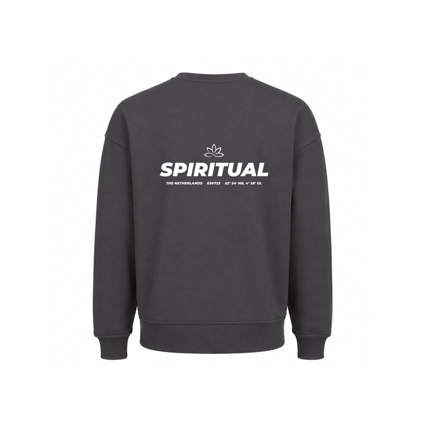 Basic Oversized Sweater Dark grey