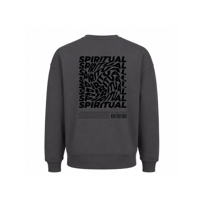 Basic Oversized Sweater Dark grey