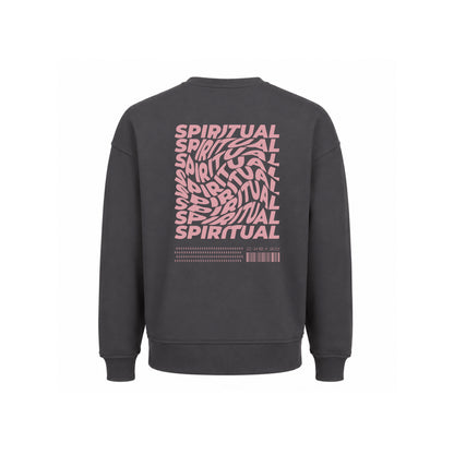 Basic Oversized Sweater Dark grey