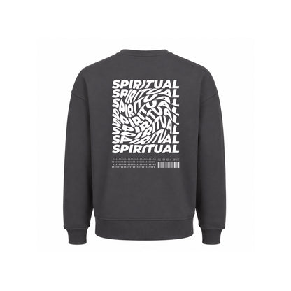 Basic Oversized Sweater Dark grey