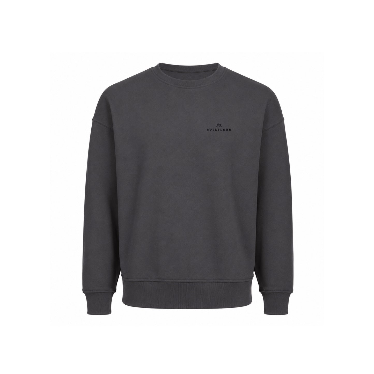 Basic Oversized Sweater Dark grey