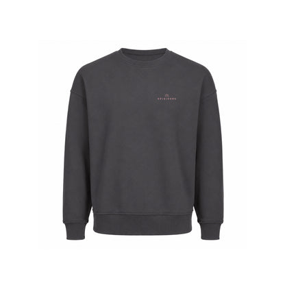 Basic Oversized Sweater Dark grey