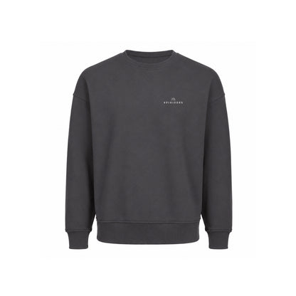 Basic Oversized Sweater Dark grey