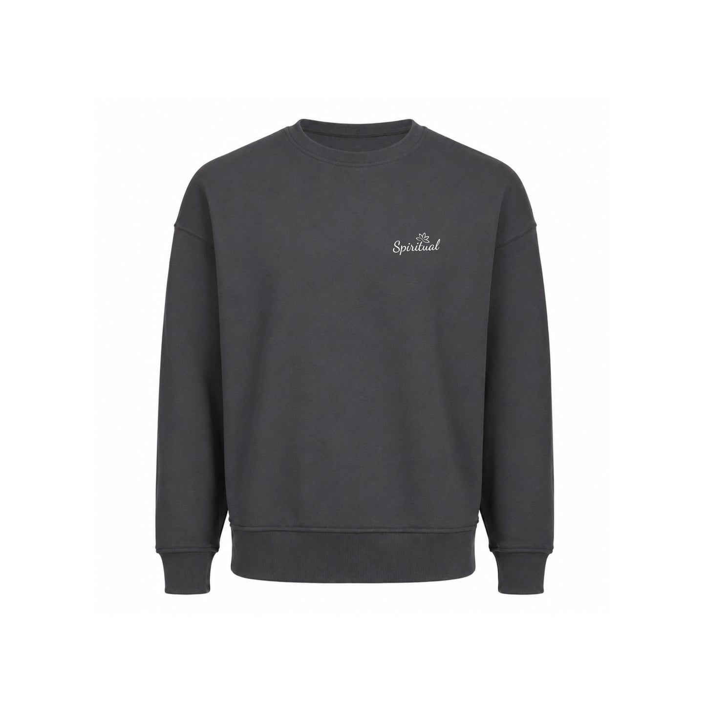 Basic Oversized Sweater Dark grey